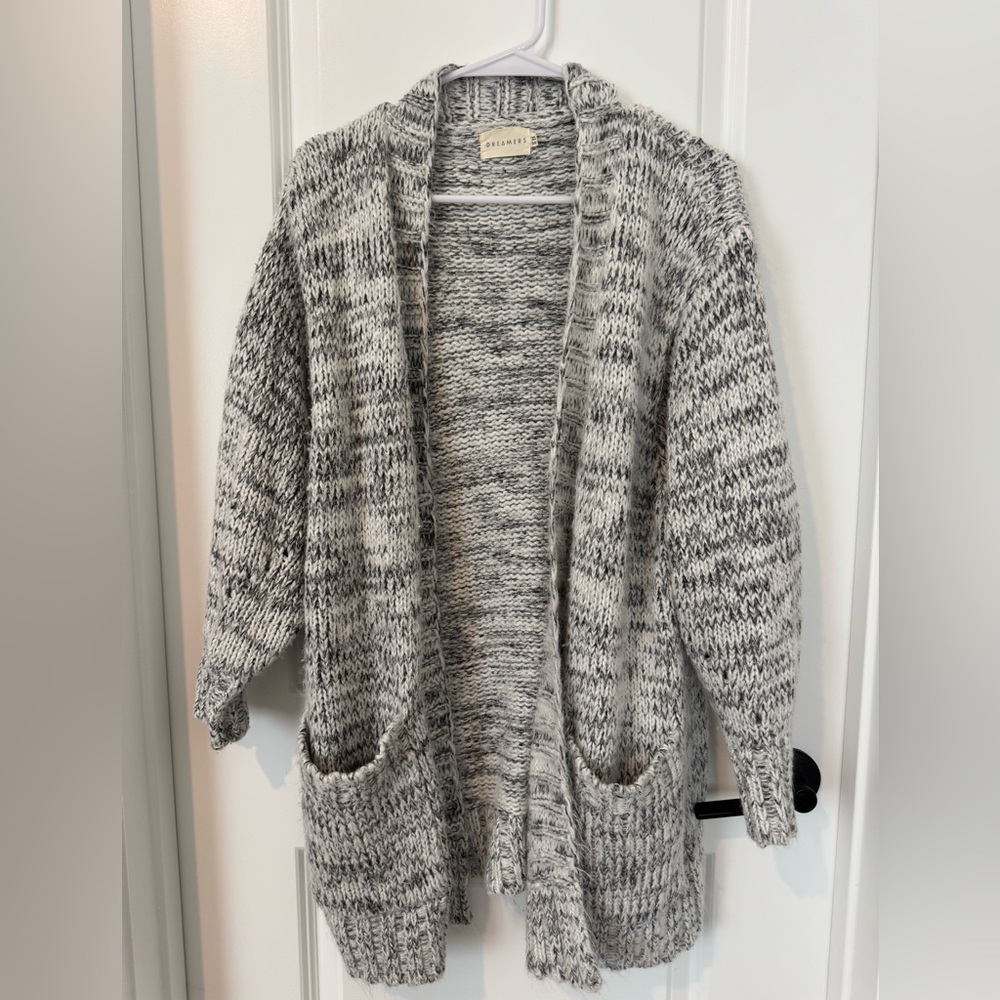 Dreamers Monochrome Knit Cardigan